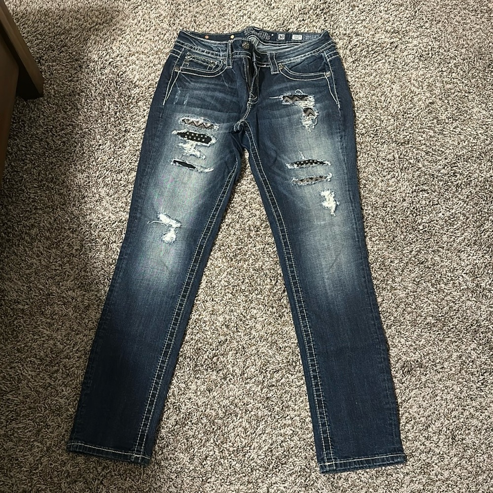 Miss Me Jean Like New Size 30 Inseam 31 for rodeo